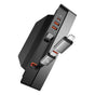 Hub USB Baseus T-Space Series (B00051300111-00), USB-C to HDMI, Type-C, 3x USB, RJ45 pentru Tesla Model 3 / Y, negru;gri