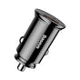 Incarcator auto Baseus Circular (Ccall-YS01), USB, Type-C, Incarcare rapida, 30W, 5A, negru