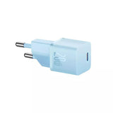 Incarcator retea Baseus (CCGN050103), GaN, Type-C, Incarcare rapida, 20W, bleu