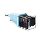 Incarcator retea Baseus (CCGN050103), GaN, Type-C, Incarcare rapida, 20W, bleu