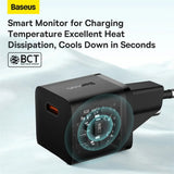 Incarcator retea Baseus (CCGN050102), GaN, Type-C, Incarcare rapida, 20W, alb