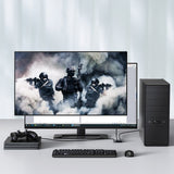 Adaptor Baseus Matrix HDMI Switcher (Cahub-BC0G), Two-Way Switch Splitter 2in1 Or 1in2, 3x HDMI, 4K@30Hz, Gri