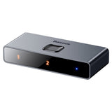Adaptor Baseus Matrix HDMI Switcher (Cahub-BC0G), Two-Way Switch Splitter 2in1 Or 1in2, 3x HDMI, 4K@30Hz, Gri