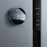 Baseus Heyo Rotation Countdown Timer Pro (FMDS000013), LED Display, Magnetic, HD Quality, 90dB, Dark Gri