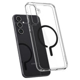 Husa pentru Samsung Galaxy S23 FE, Spigen Ultra Hybrid MagSafe OneTap Ring (ACS06374), transparenta