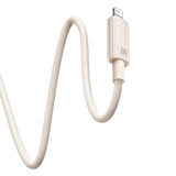 Cablu Baseus de date Habitat Series (P10360200631-01), USB to Lightning, 480Mbps, 2.4A, 2m, verde deschis