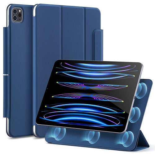 Husa tableta pentru iPad Pro 11 2021, ESR Rebound Magnetic, albastru