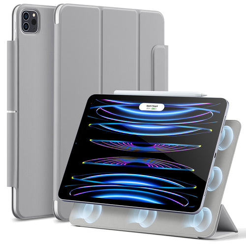 Husa tableta pentru iPad Pro 11 2021, ESR Rebound Magnetic, gri