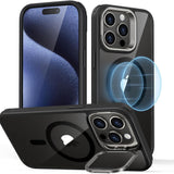 Husa pentru iPhone 15 Pro Max, ESR Classic Hybrid HaloLock Kickstand, negru