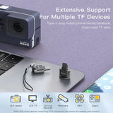 Adaptor Yesido, Card Reader Gs19 OTG Type-C to TF Card Koff A3d2de, Gri