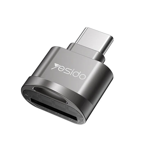 Adaptor Yesido, Card Reader Gs19 OTG Type-C to TF Card Koff A3d2de, Gri