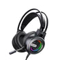 Casti gaming Yesido cu fir Casti (EK02), pentru Gaming, Jack 3.5mm, cu Microfon, RGB LED Lights, negru
