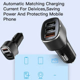 Incarcator auto Yesido Incarcator auto (Y46), 3x USB, 2.4A, Q.C3.0, Incarcare rapida, 42W, negru