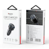 Incarcator auto Yesido Incarcator auto (Y48), 2x Type-C, Incarcare rapida, 60W, negru