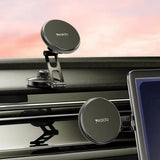 Suport auto Yesido Suport auto (C199), Prindere magnetica, Reglabil, pentru Bord si Display, gri