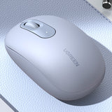 Mouse wireless UGREEN MU105 (90671), 800/1200/1600/2400 DPI, albastru