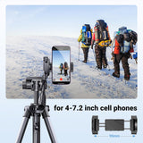 Selfie stick UGREEN LP661 (15187), Stable, Reglabil, pentru Phone si Camera, negru;gri