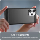 Husa pentru Xiaomi Redmi 12 4G, Techsuit Carbon Silicone, albastru