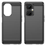 Husa pentru OnePlus Nord CE 3 Lite, Techsuit Carbon Silicone, albastru