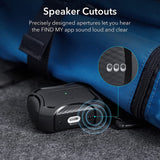 Husa casti pentru AirPods Pro 1/2, ESR, Cyber Armor Tough Case Halolock, alb