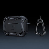 Husa casti pentru AirPods Pro 1/2, ESR, Cyber Armor Tough Case Halolock, alb