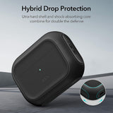 Husa casti pentru AirPods Pro 1/2, ESR, Orbit Hybrid Halolock, alb
