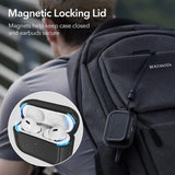 Husa casti pentru AirPods Pro 1/2, ESR, Orbit Hybrid Halolock, alb