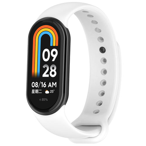 Curea pentru Xiaomi Mi Band 8, Techsuit Watchband (W014), alb