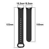 Curea pentru Xiaomi Mi Band 8, Techsuit Watchband (W014), bordo