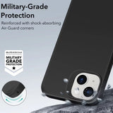 Husa pentru iPhone 13, ESR Classic Hybrid HaloLock, negru