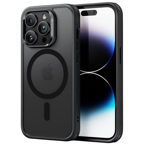 Husa pentru iPhone 14 Pro, ESR Classic Hybrid HaloLock, negru frost