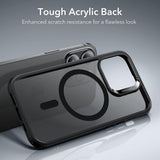 Husa pentru iPhone 14 Pro, ESR Classic Hybrid HaloLock, negru frost