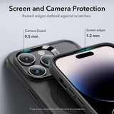 Husa pentru iPhone 14 Pro, ESR Classic Hybrid HaloLock, negru frost