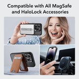 Husa pentru iPhone 14 Pro, ESR Classic Hybrid HaloLock, negru frost