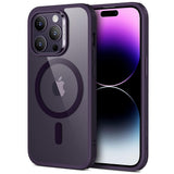 Husa pentru iPhone 14 Pro, ESR Classic Hybrid HaloLock, mov