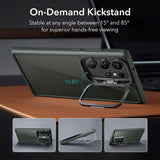 Husa pentru Samsung Galaxy S23 Ultra, ESR Classic Kickstand, negru;transparenta