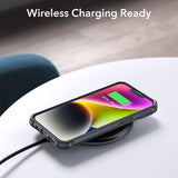 Husa pentru iPhone 13, ESR Air Armor, negru/transparenta