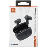 Casti wireless JBL (Wave 200), Bluetooth 5.0, True Wireless, Microfon, Voice Assistant, Siri, alb