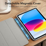 Husa tableta pentru iPad 10 (2022) 10.9, ESR Ascend Hybrid, gri