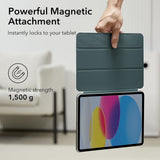 Husa tableta pentru iPad 10 (2022) 10.9, ESR Rebound Magnetic, verde