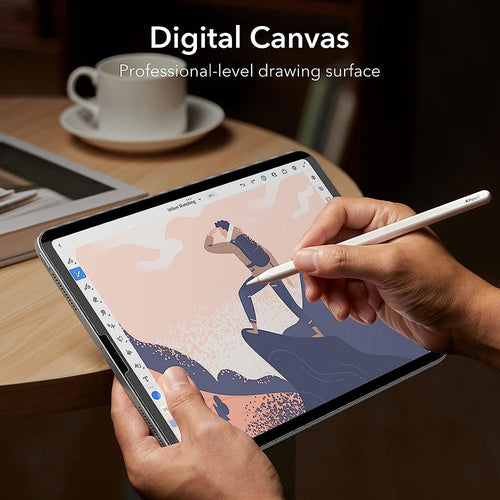 Folie de protectie pentru iPad Air 11 (2024), ESR Paper-Feel Magnetic