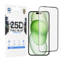 Folie de protectie pentru iPhone 15 Plus, Lito 2.5D FullGlue Glass