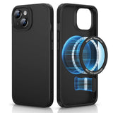 Husa pentru iPhone 13, ESR Classic Hybrid HaloLock, negru