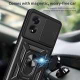 Husa pentru OPPO A38, Techsuit CamShield Series, albastru