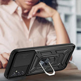 Husa pentru Samsung Galaxy A13 5G, Techsuit CamShield Series, albastru