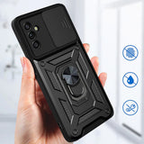 Husa pentru Samsung Galaxy A13 5G, Techsuit CamShield Series, albastru