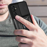 Husa pentru Samsung Galaxy A13 5G, Techsuit CamShield Series, albastru