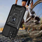 Husa pentru Samsung Galaxy A13 5G, Techsuit CamShield Series, albastru