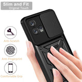 Husa pentru Motorola Edge 30 Fusion, Techsuit CamShield Series, albastru