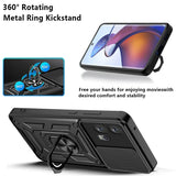 Husa pentru Motorola Edge 30 Fusion, Techsuit CamShield Series, albastru